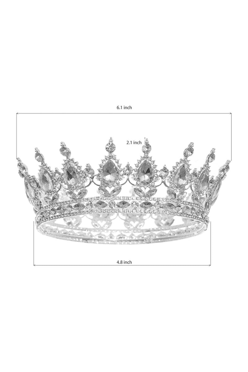 Queen Rhinestone Party Crowns - KissProm
