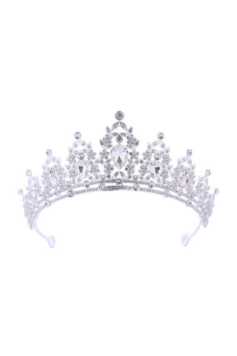 Rhinestone Crystal Tiara - KissProm