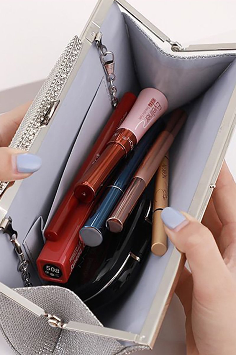 Sequins Chain Square Party Handbag - KissProm