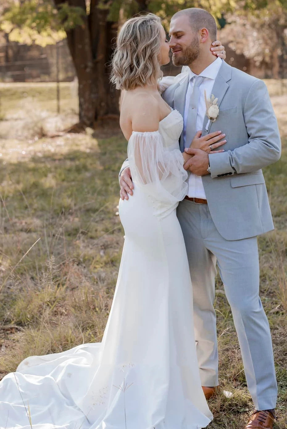 Sexy Mermaid Sweetheart Satin Wedding Dress With Open Back And Beading