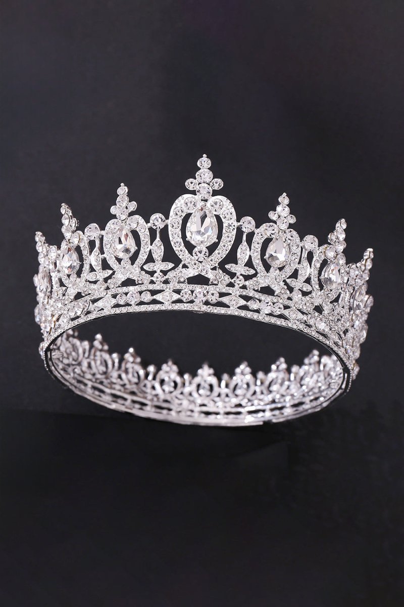 Silver Majestic Vintage Bridal Tiara - KissProm