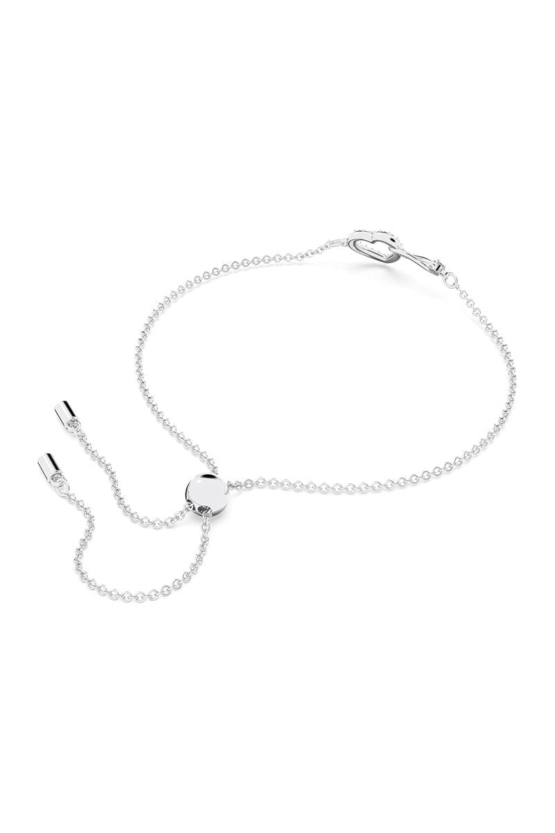 Silver Rhodium Tone Bracelets with Heart - KissProm