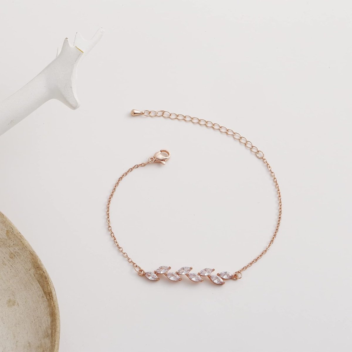 Rhinestone Pull Chain Tennis Bracelets