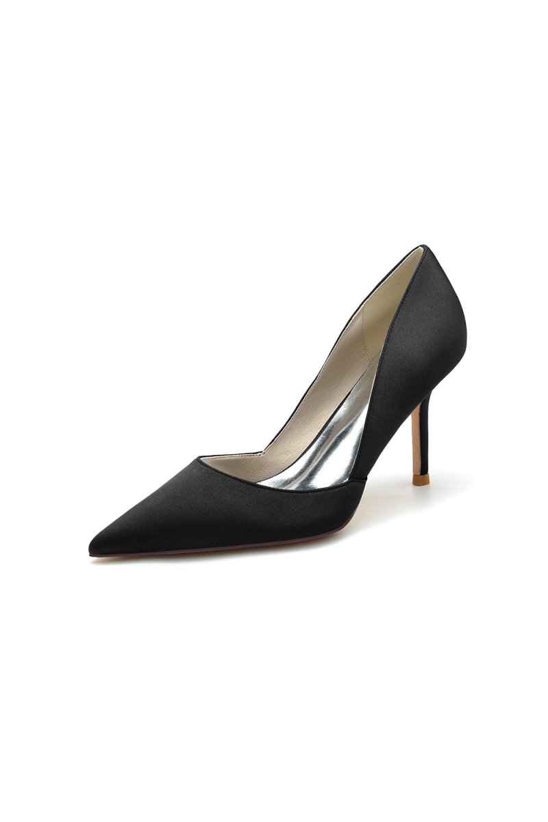 Simple Pointed Toe High Heels - KissProm