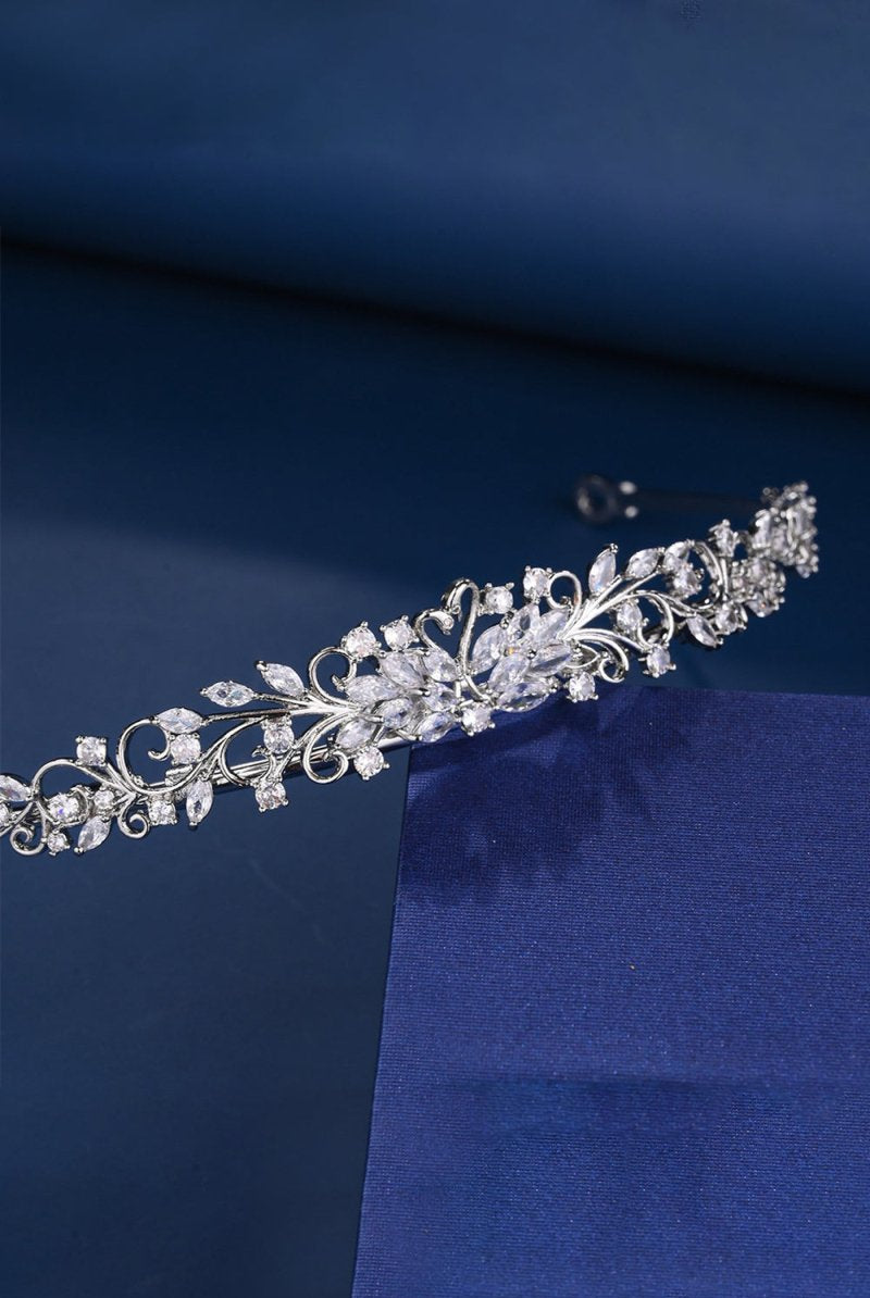 Simple Rhinestone Crown For Women - KissProm