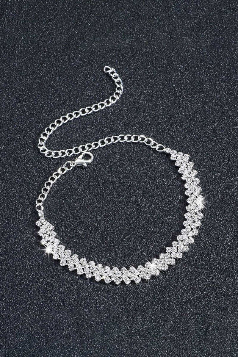 Simple Shining Crystal Tennis Bracelet - KissProm