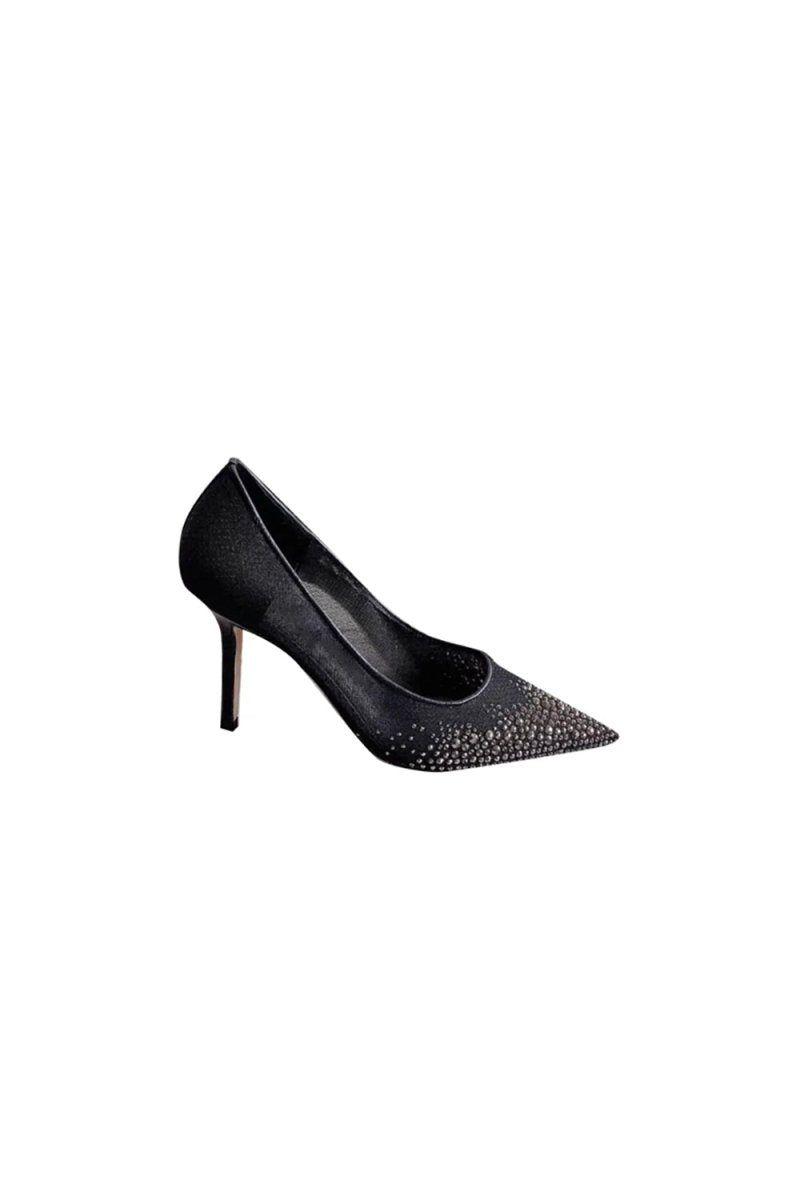 Stiletto Heel Rhinestones High Heel Pumps - KissProm