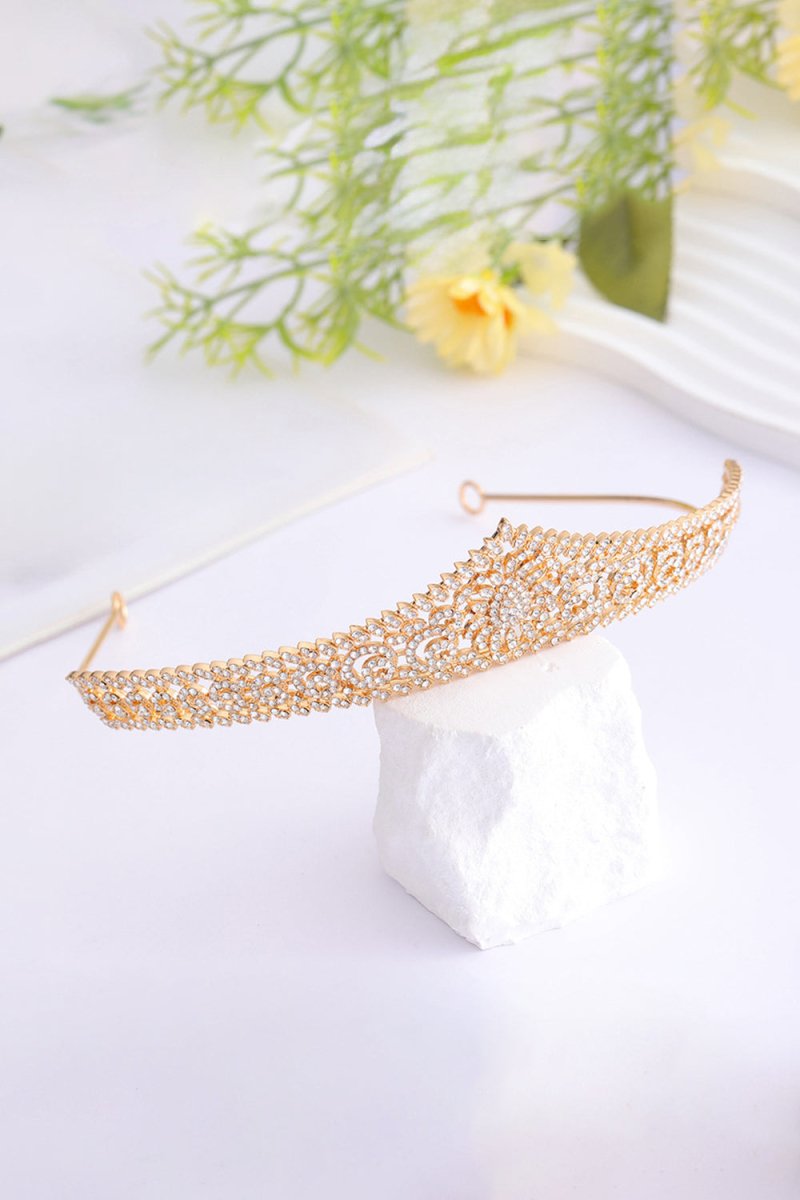 Sunflower Bright Stone Crown - KissProm