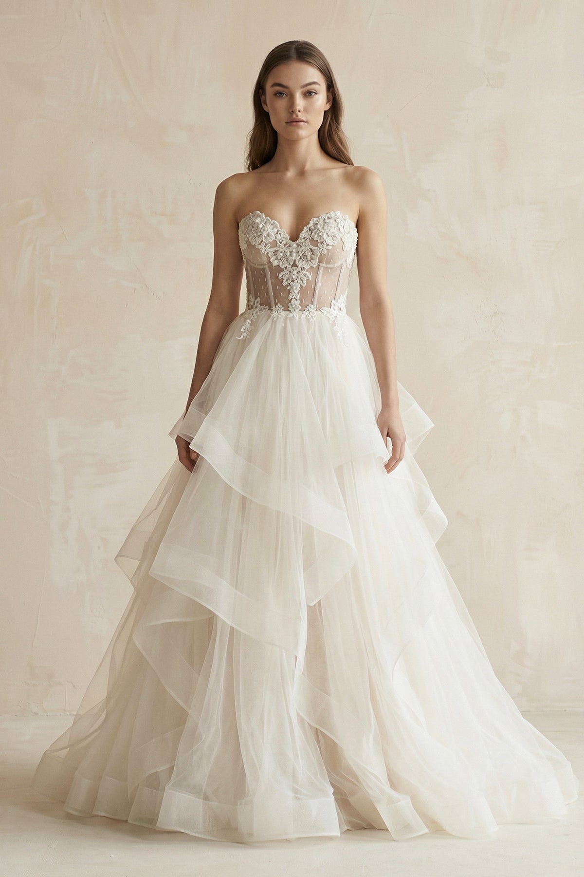 ivory occasion dress Honora Modal Off-Shoulder Open-Back Maxi Dress in Ivory main image 1