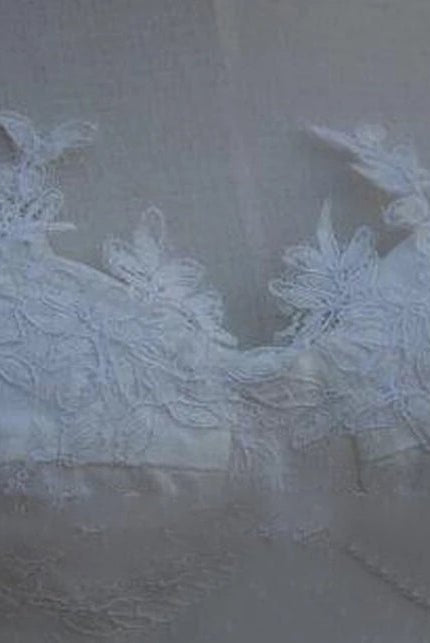 Sweetheart Lace-Up Back High-Low Chiffon Wedding Dress With Ruffles And Tiers