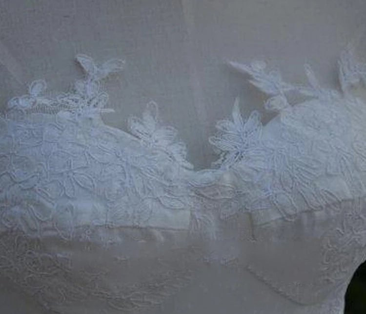 Sweetheart Lace-Up Back High-Low Chiffon Wedding Dress With Ruffles And Tiers