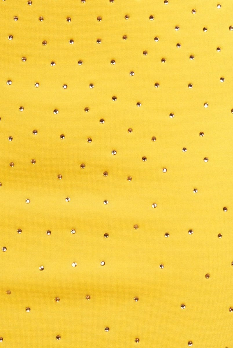 Taree |Sheath Yellow Fitted Short Homecoming Dress With Beads