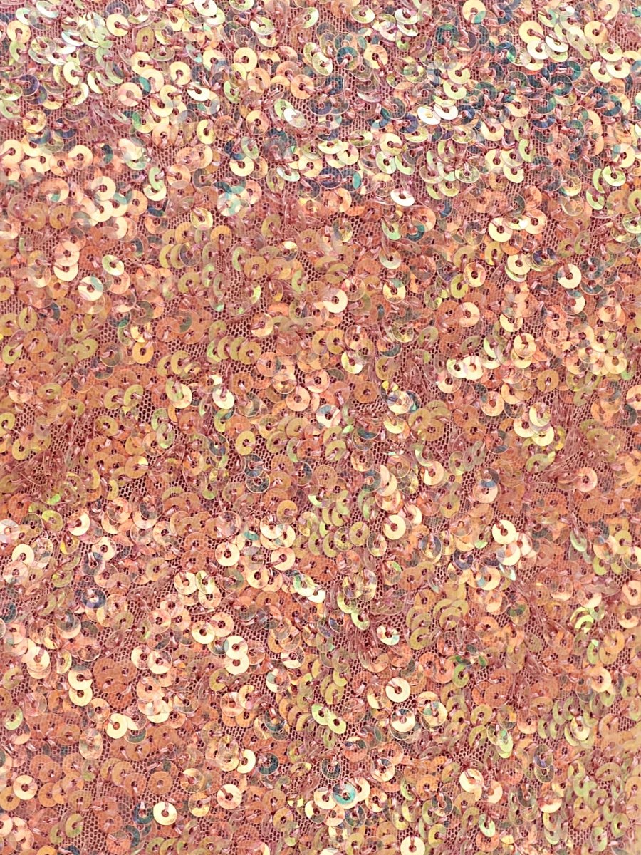 Tula | Coral - Sheath Spaghetti Straps Sequined Homecoming Dresses