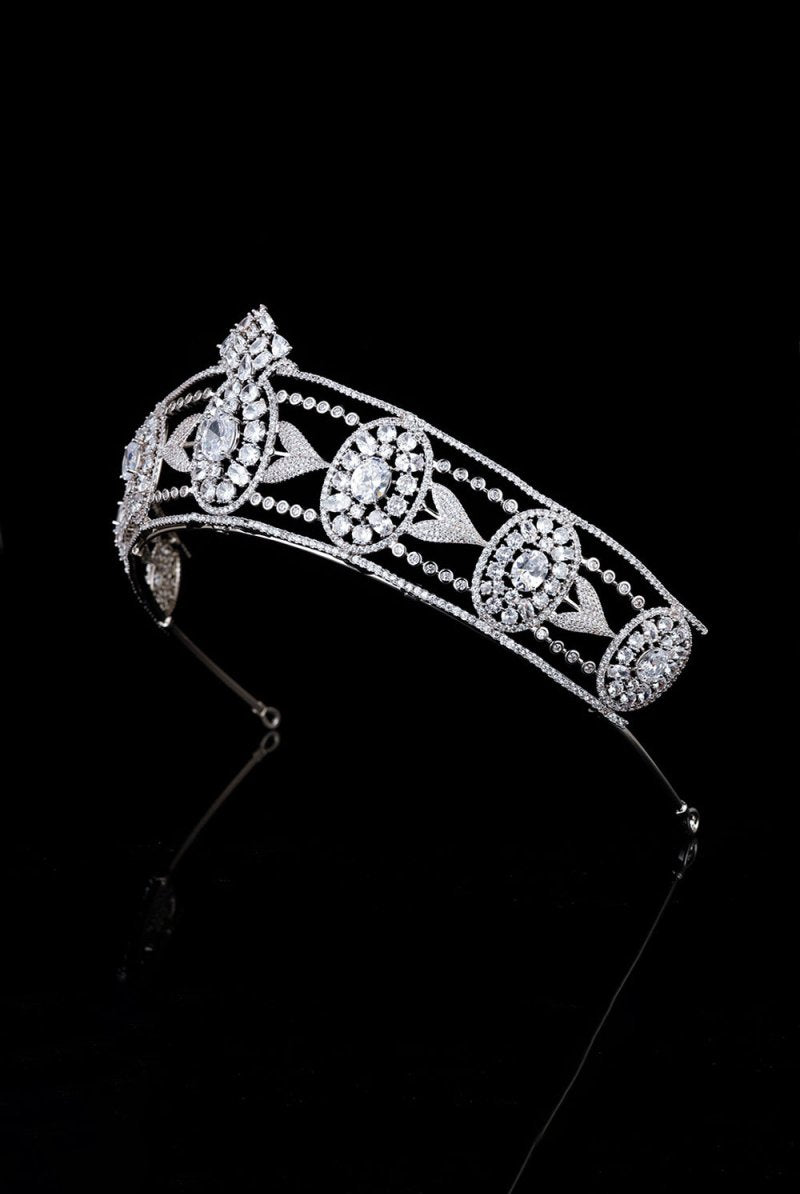 Vintage Copper Zircon Crown - KissProm