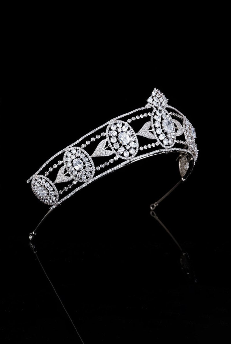 Vintage Copper Zircon Crown - KissProm