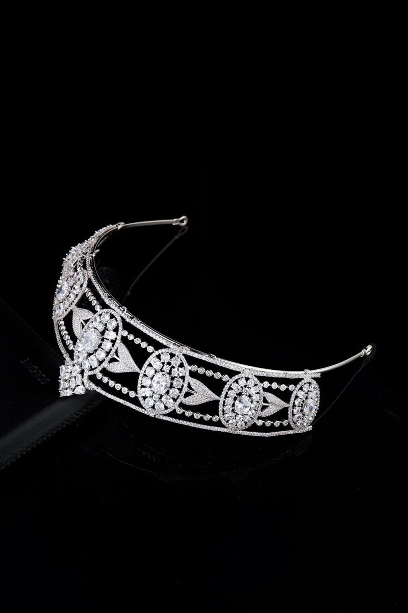 Vintage Copper Zircon Crown - KissProm