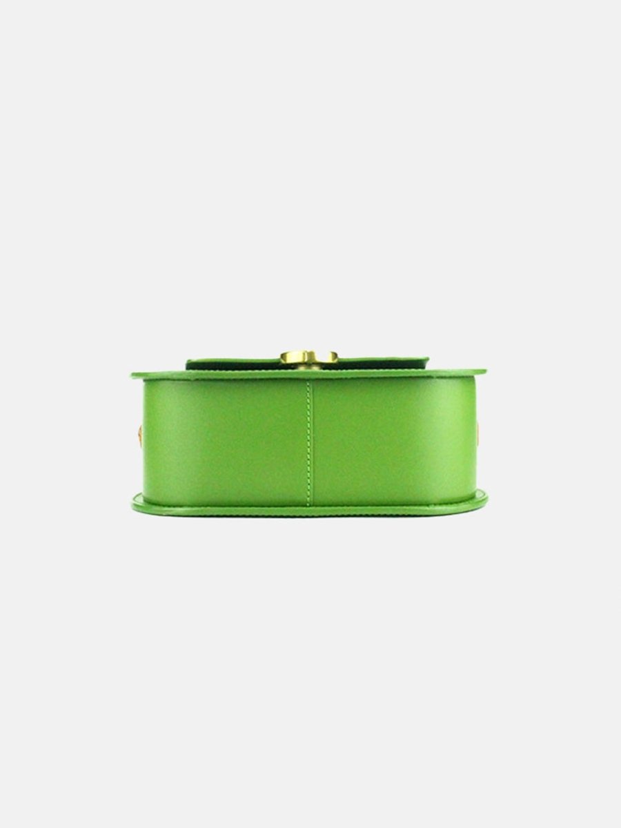 Women’s Mini Flap Genuine Leather Clutch Bags with Crossbody Strap - KissProm