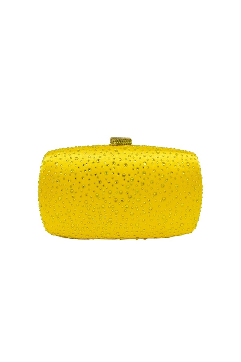 Women’s Rhinestones Evening Clutch in Satin - KissProm