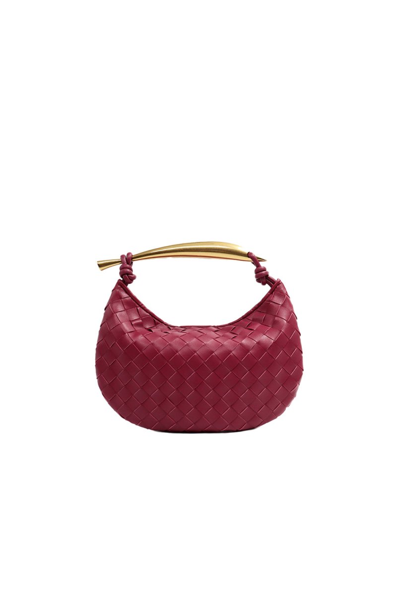 Women’s Woven Dumpling Clutch Bag - KissProm