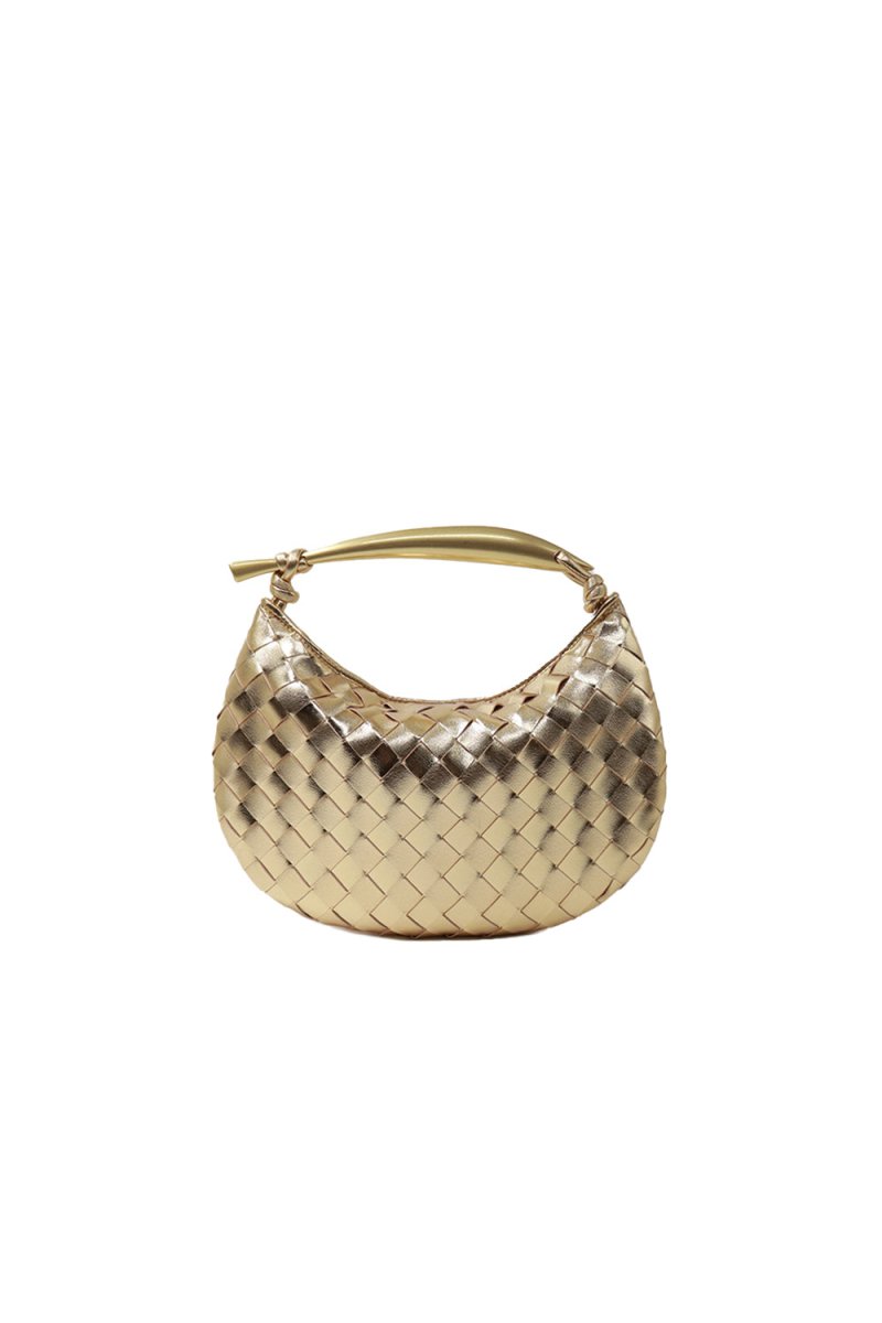 Women’s Woven Dumpling Clutch Bag - KissProm