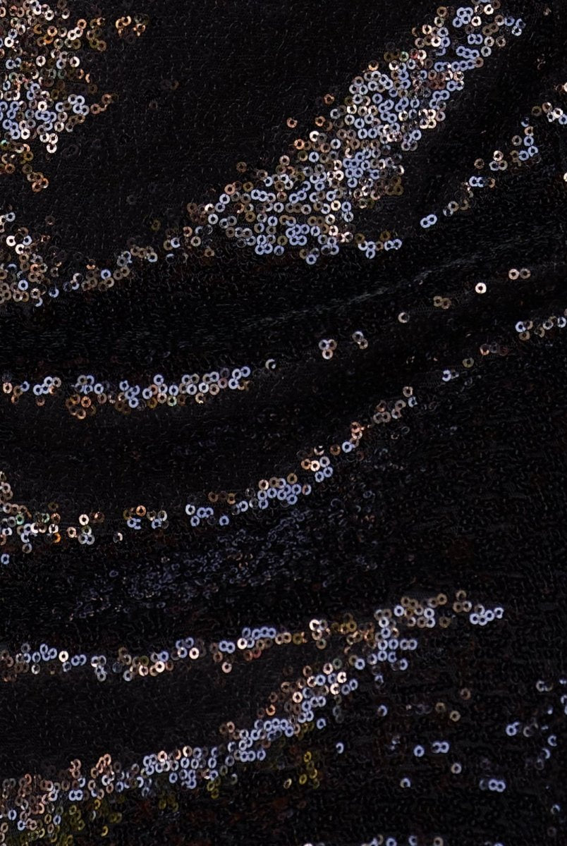 Yarah |Sheath One Shoulder Blue Sequins Homecoming Dress with Feather