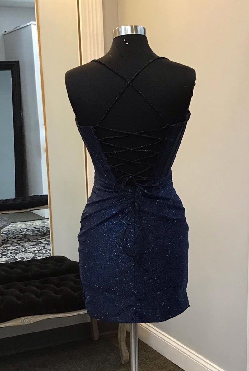 Cecily |Sheath Jersey Homecoming Dress with Beading