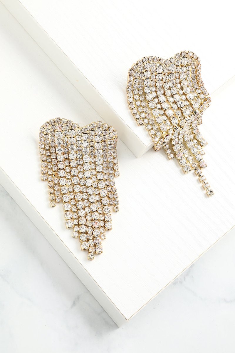 Crystal Drop Earrings - KissProm