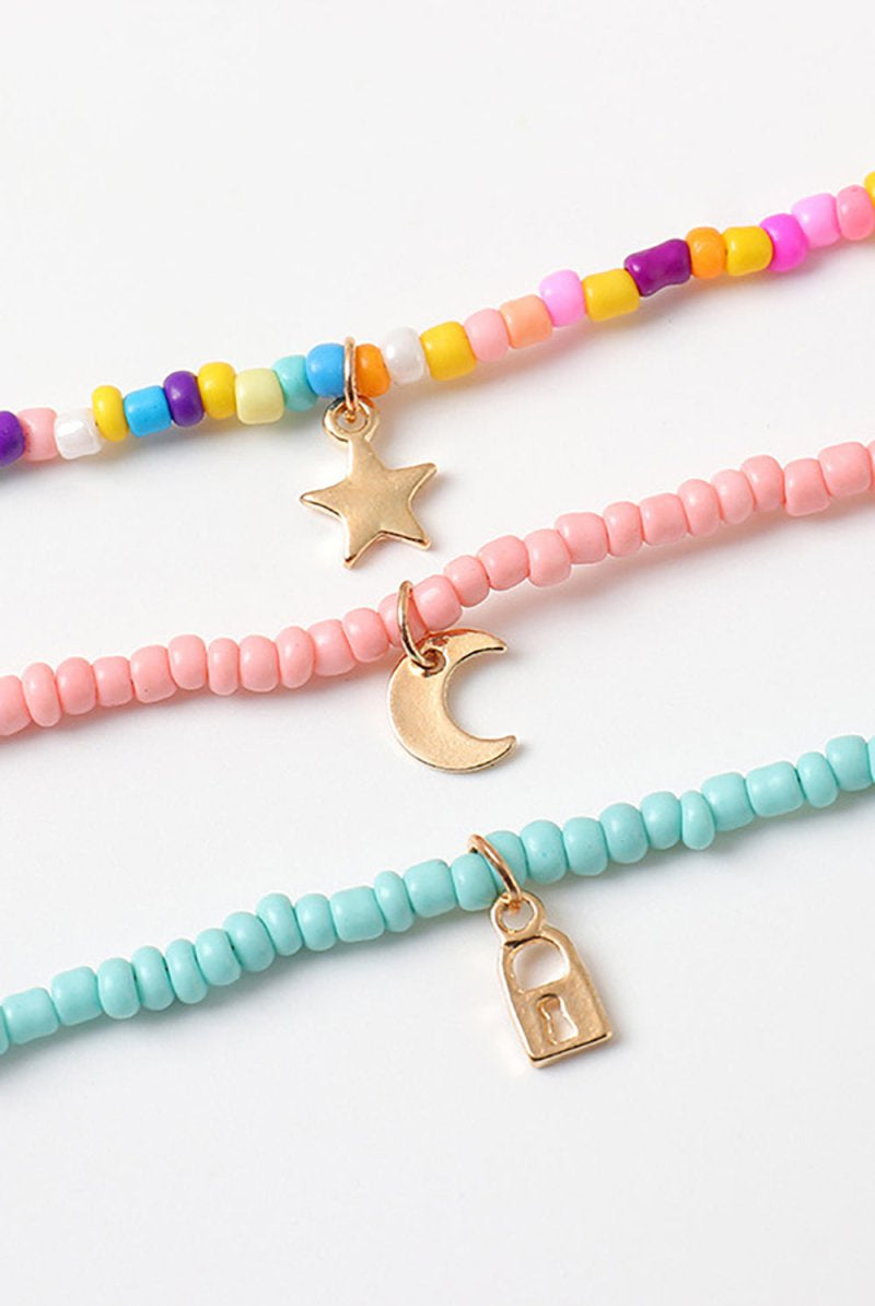 Three - color Boho Style Necklace - KissProm