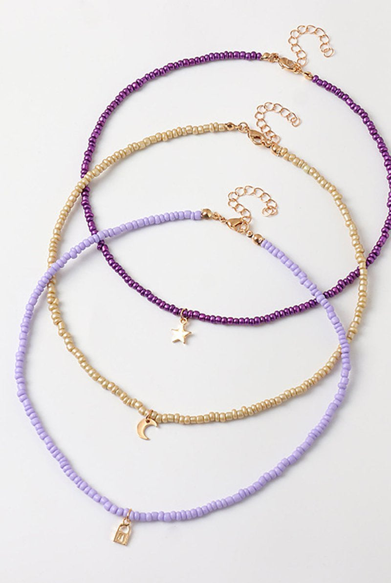 Three - color Boho Style Necklace - KissProm