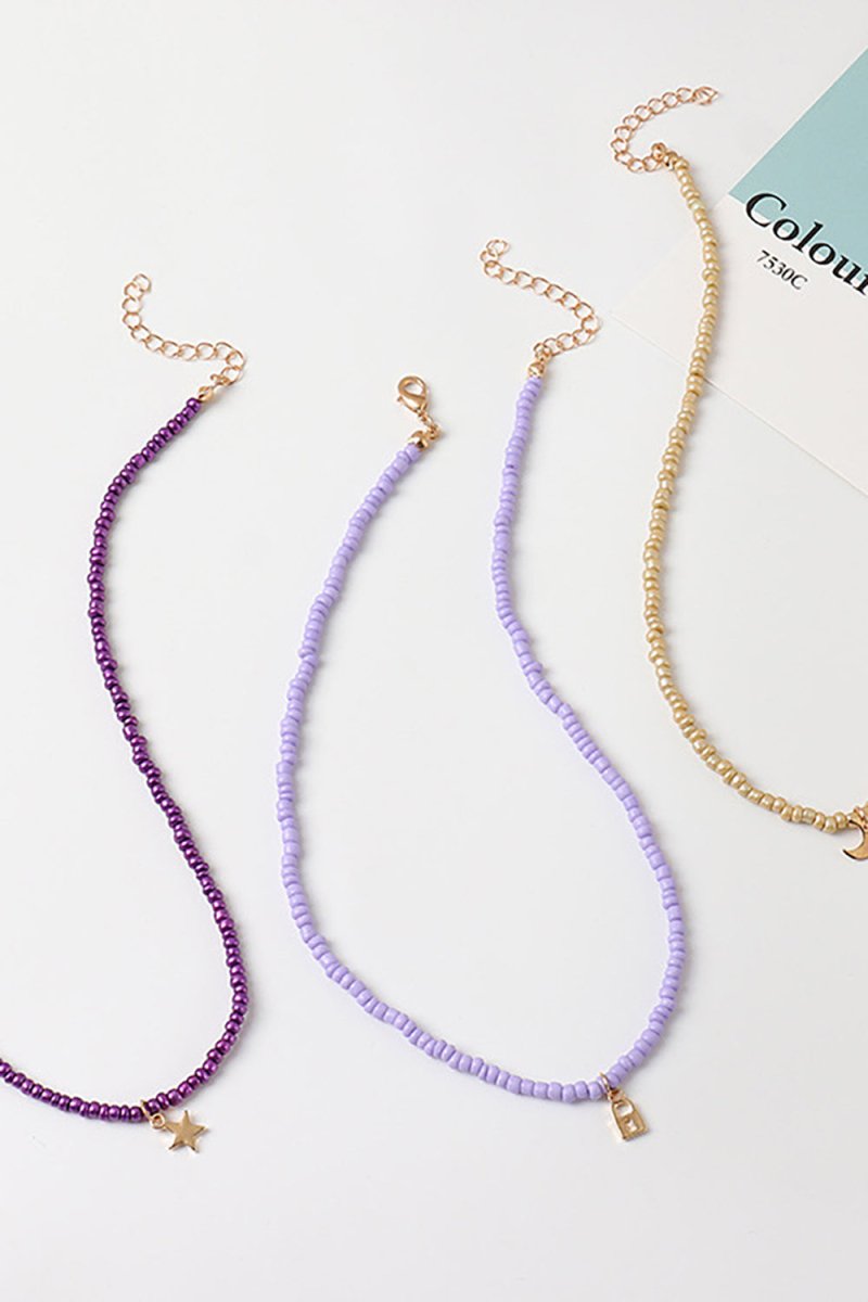 Three - color Boho Style Necklace - KissProm