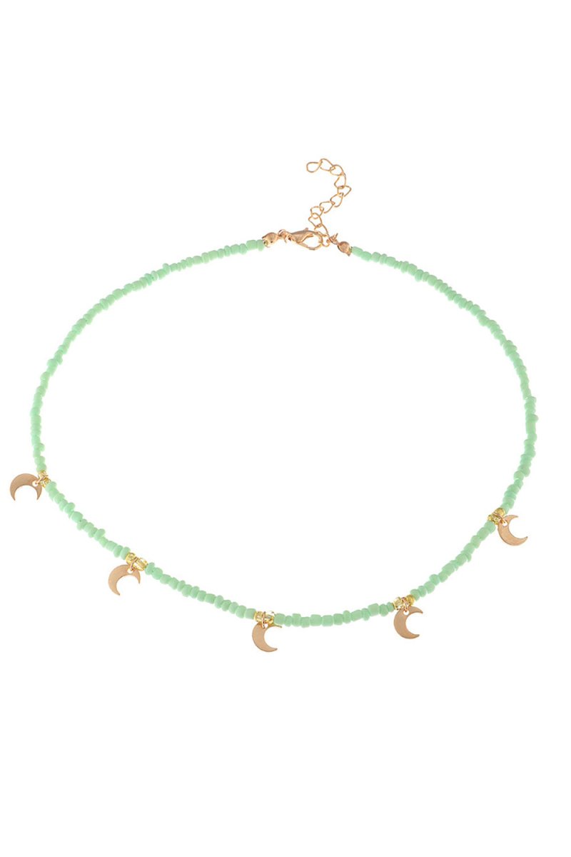 Blue Boho Style Necklace With Stars - KissProm