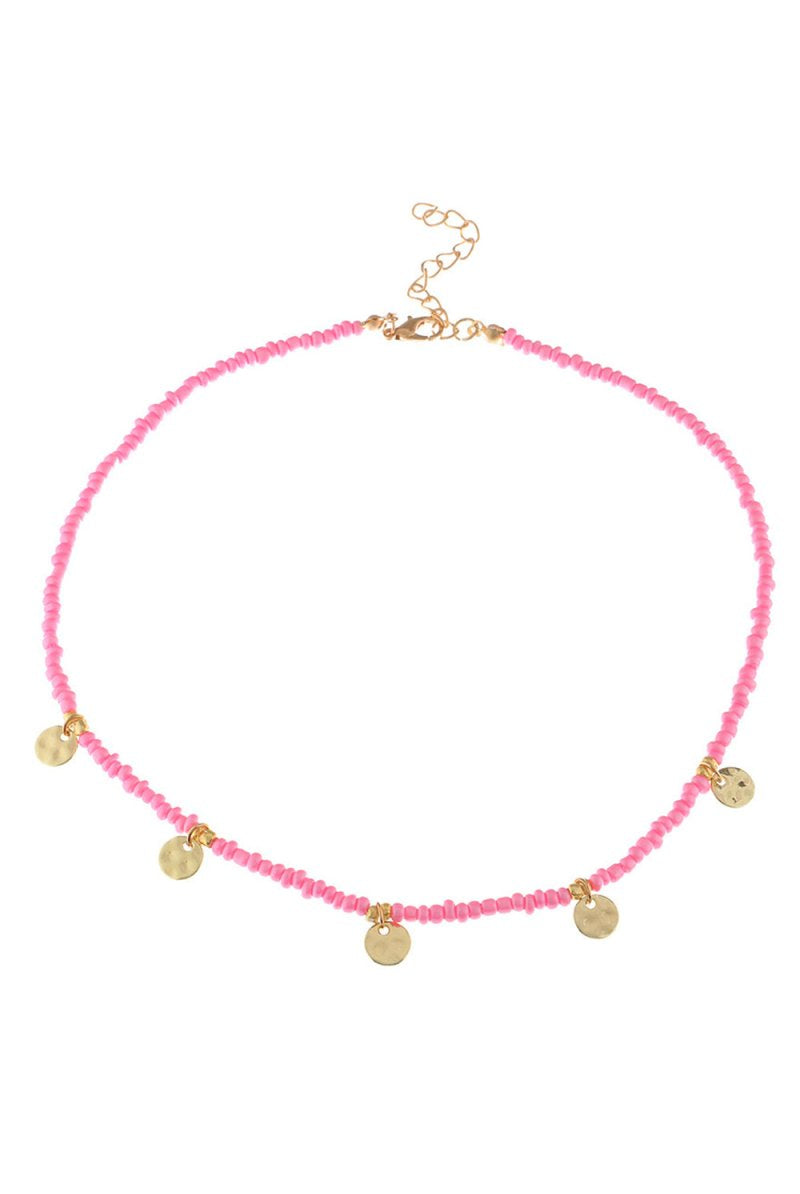 Blue Boho Style Necklace With Stars - KissProm