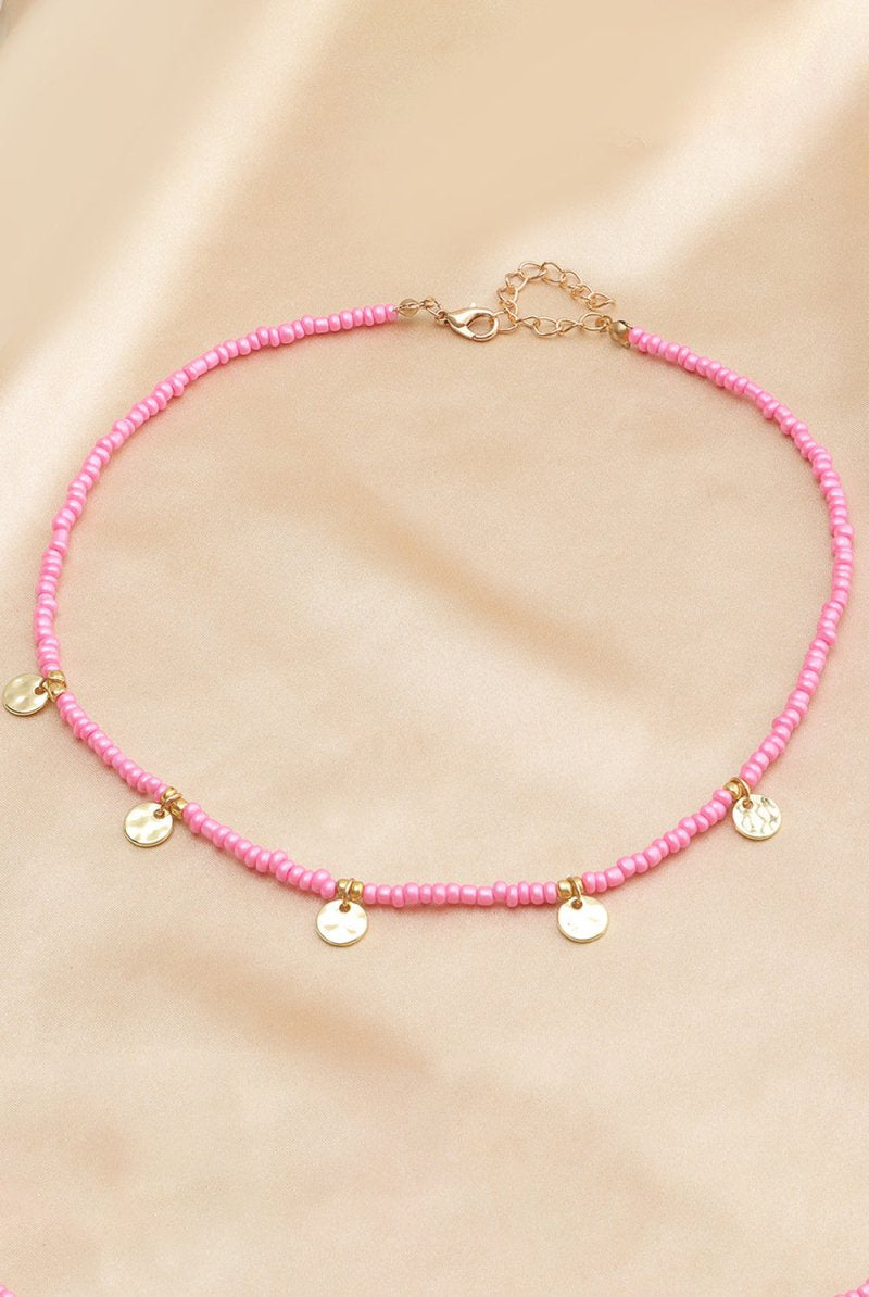 Blue Boho Style Necklace With Stars - KissProm