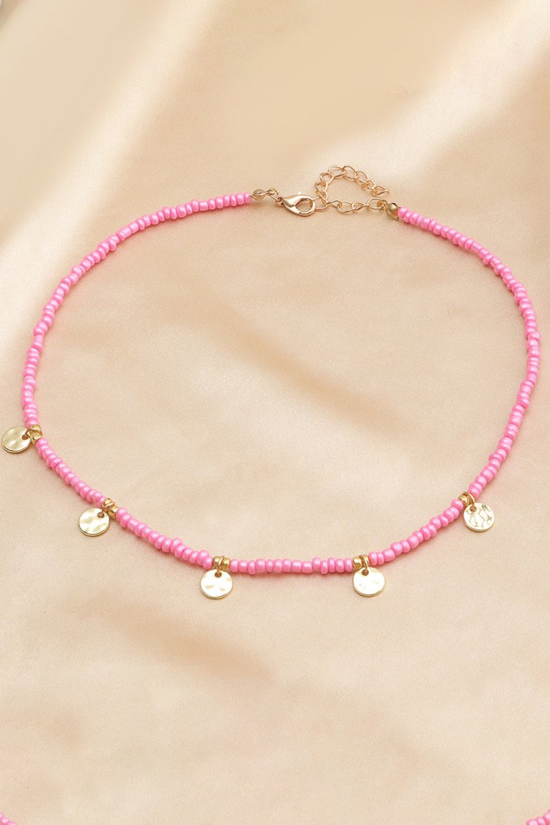 Blue Boho Style Necklace With Stars - KissProm