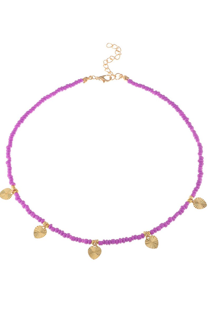 Blue Boho Style Necklace With Stars - KissProm