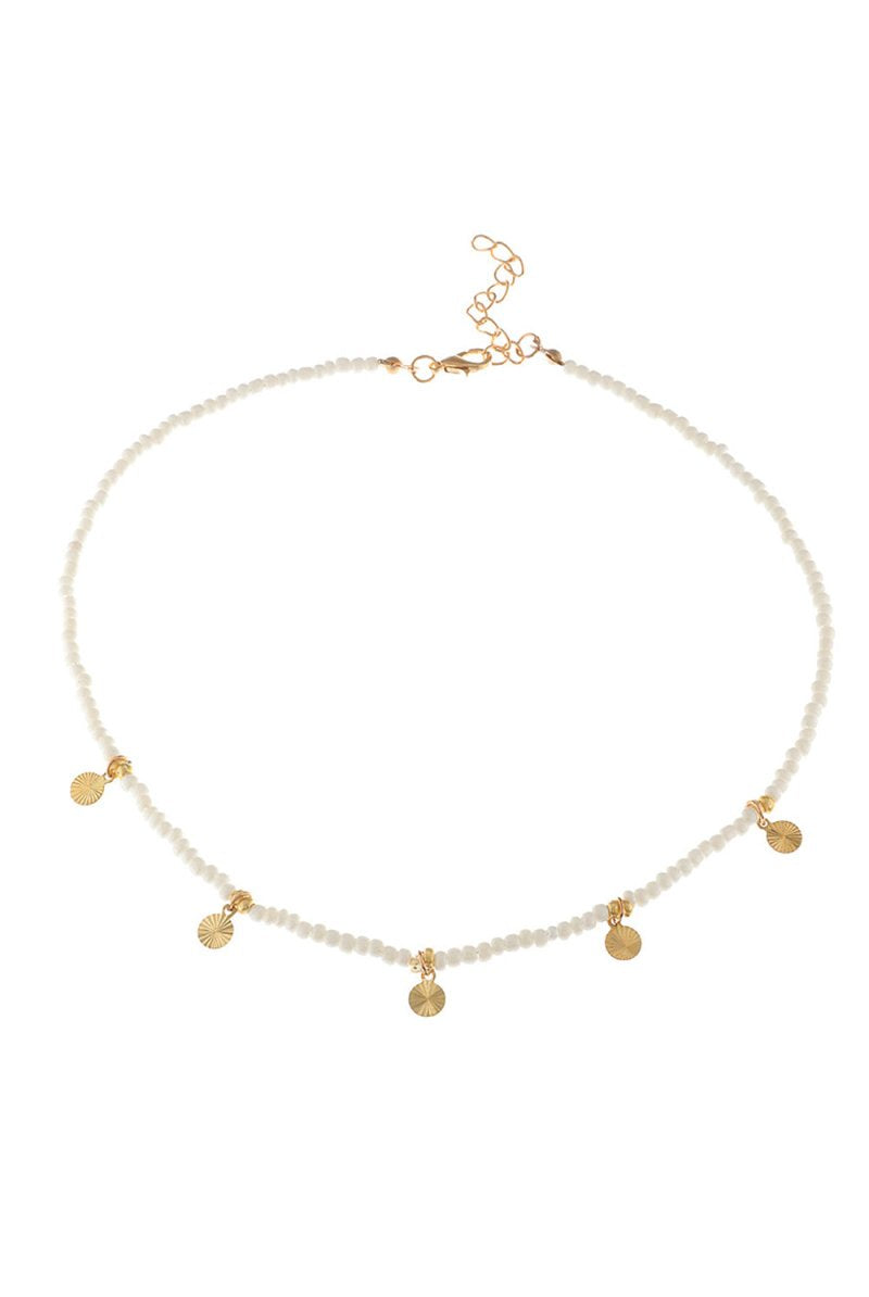 Blue Boho Style Necklace With Stars - KissProm