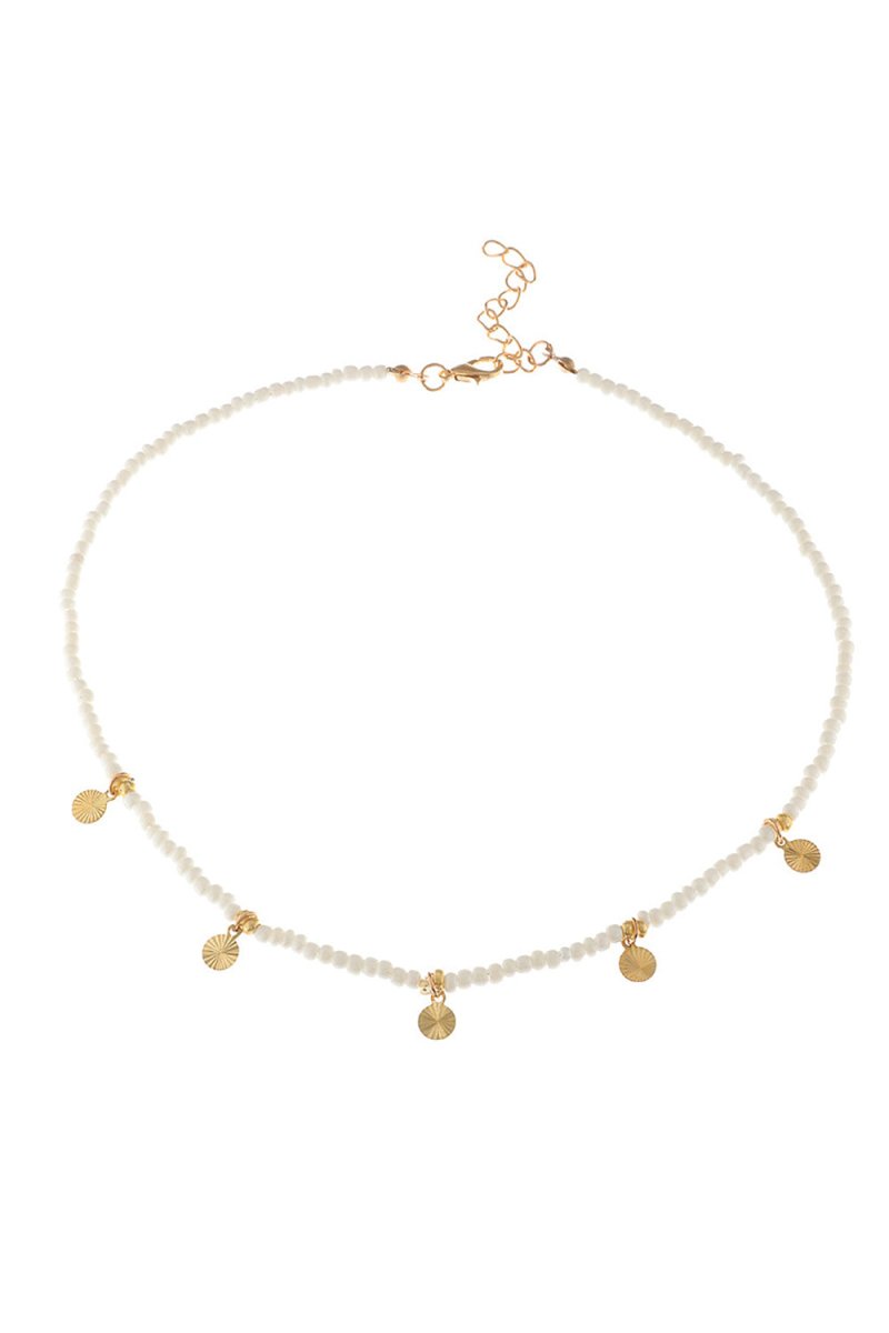 Blue Boho Style Necklace With Stars - KissProm