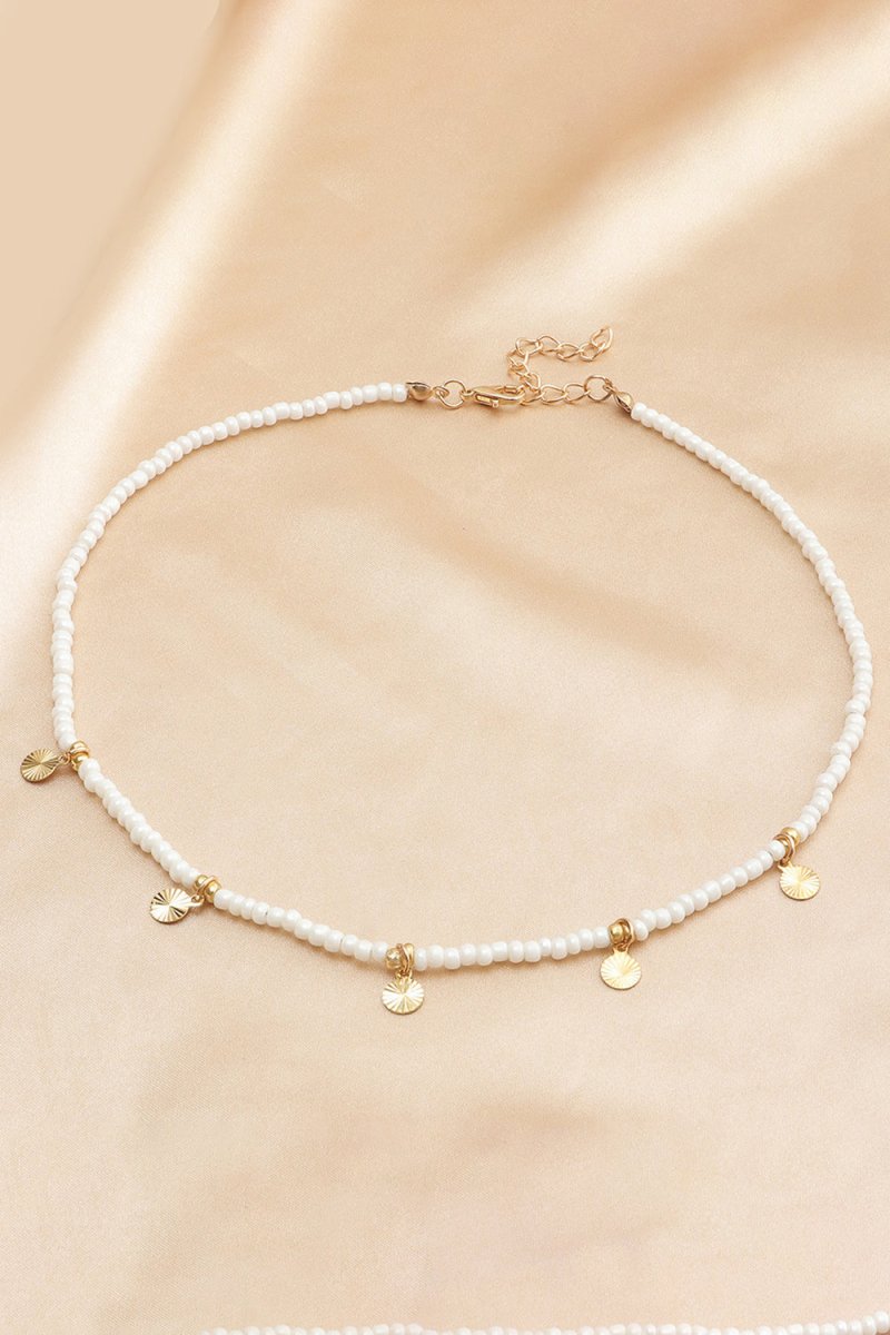 Blue Boho Style Necklace With Stars - KissProm