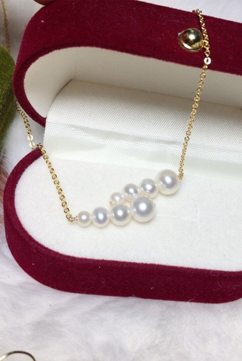 Pearl White Necklace - KissProm