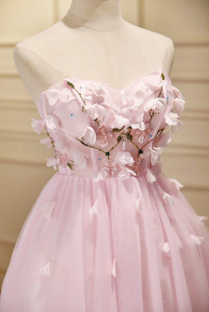 Wisteria |A-line Tulle Short Homecoming Dress