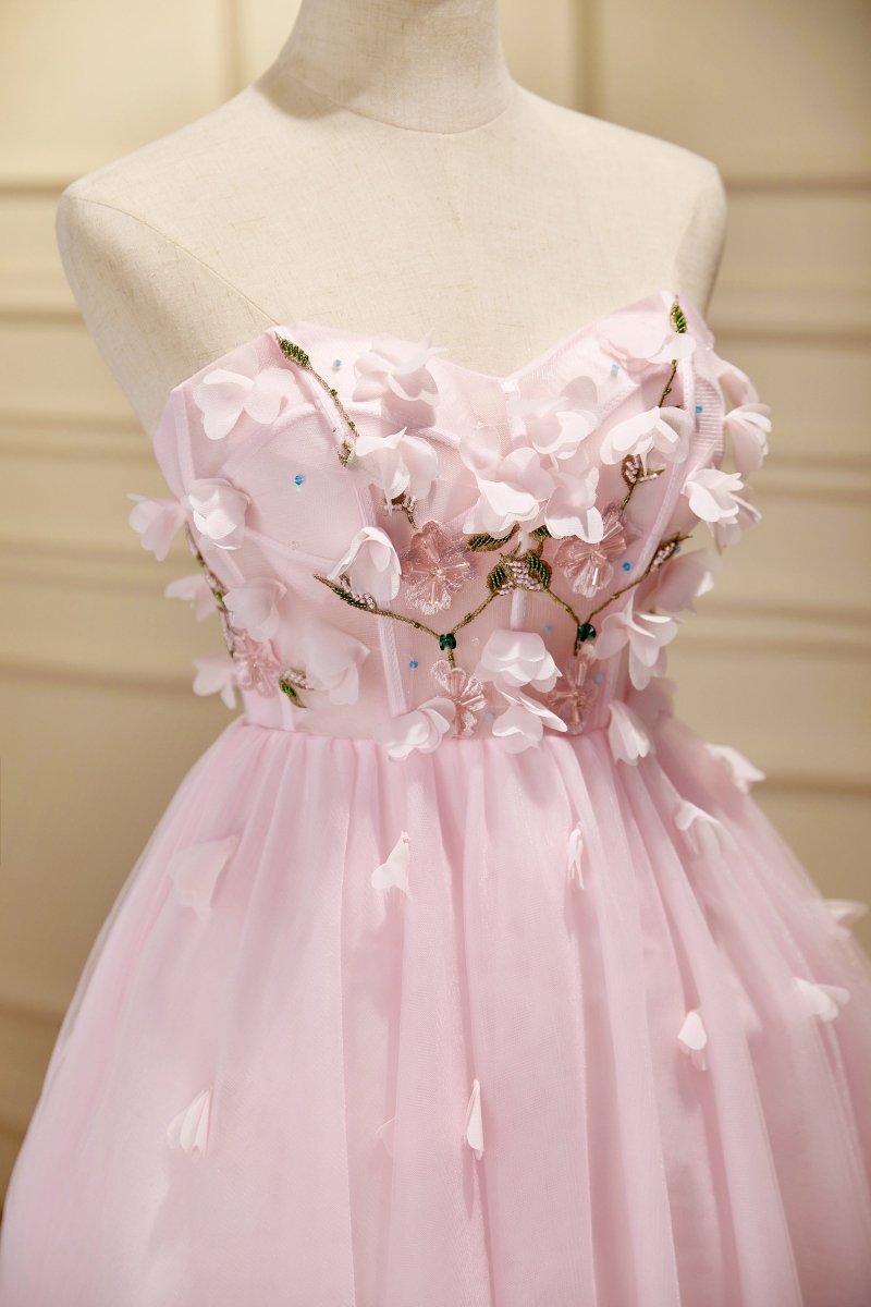 Wisteria |A-line Tulle Short Homecoming Dress