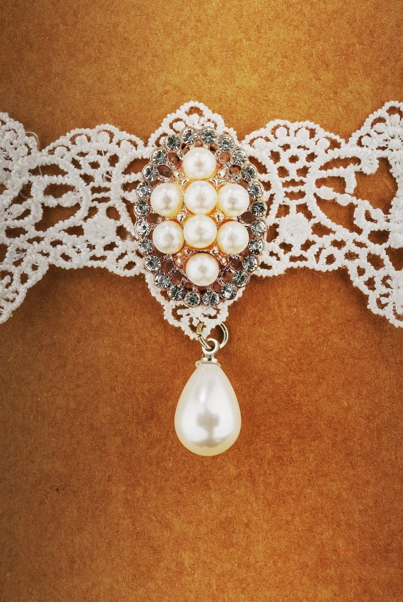 Retro Lace Choker - KissProm