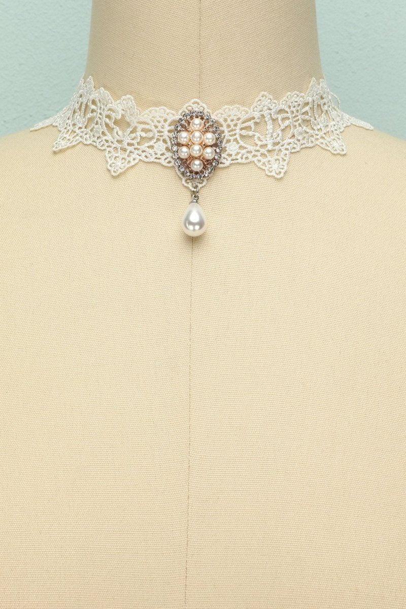 Retro Lace Choker - KissProm