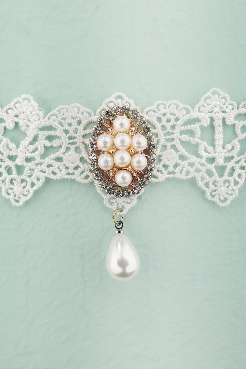 Retro Lace Choker - KissProm