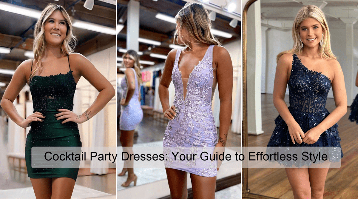 Cocktail Party Dresses: Your Guide to Effortless Style - KissDress