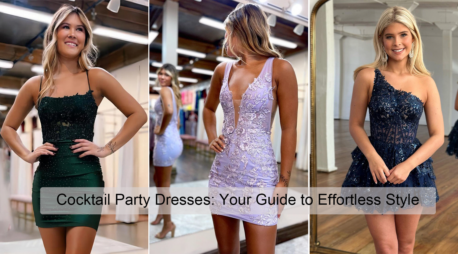 Cocktail Party Dresses: Your Guide to Effortless Style