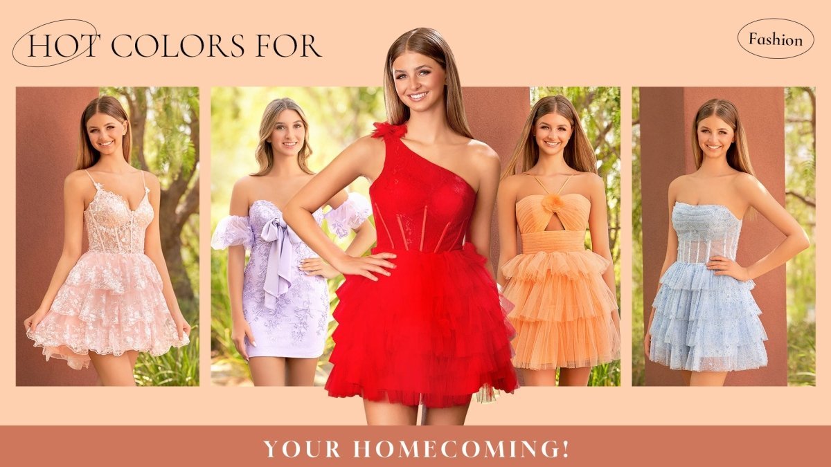 Hot Colors for Your Homecoming! - KissDress