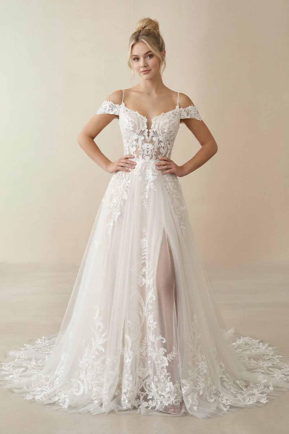 A-line Wedding Dresses - KissDress