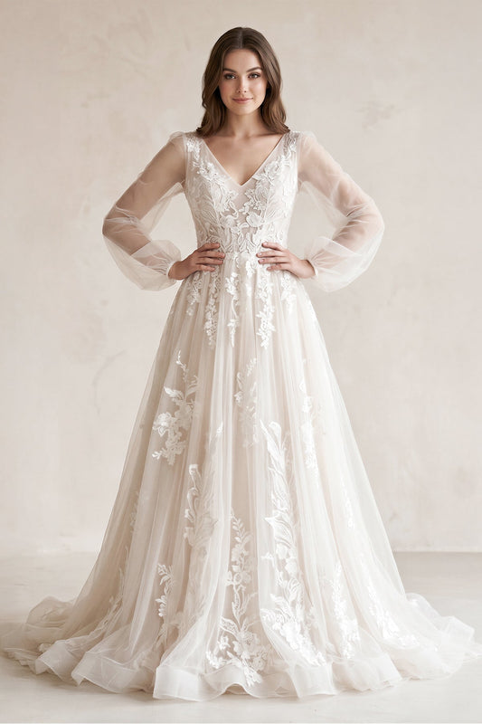 Long Sleeves Wedding Dresses