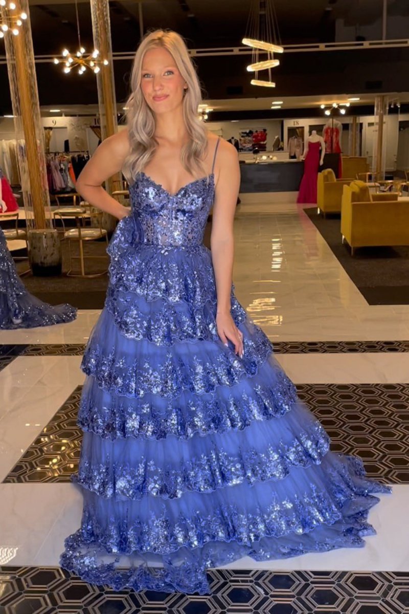 strapless open back dress Ladivine CD393 Long Prom Fitted Evening Formal Dress
